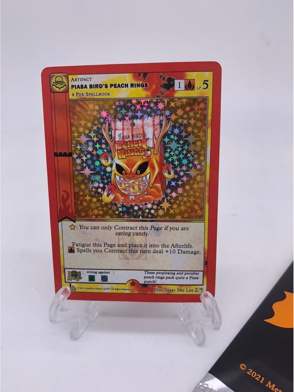 MetaZoo Piasa Bird's Peach Rings 1st Edition